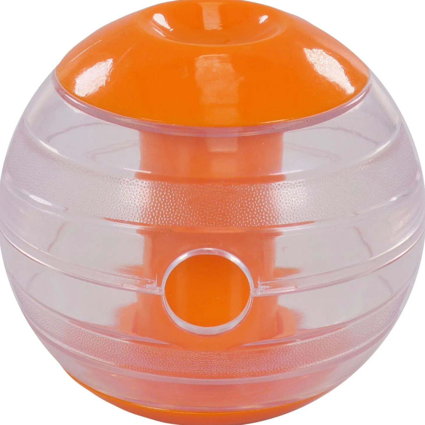 Rosewood Voerbal Met Geluid - Hondenspeelgoed - Oranje