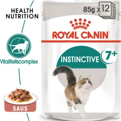 Royal Canin Instinctive 7+ - In Gravy - Kattenvoer - 12x85 g