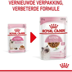 Royal Canin Kitten - In Gravy - Kitten-Kattenvoer - 12x85 g Bonuspack