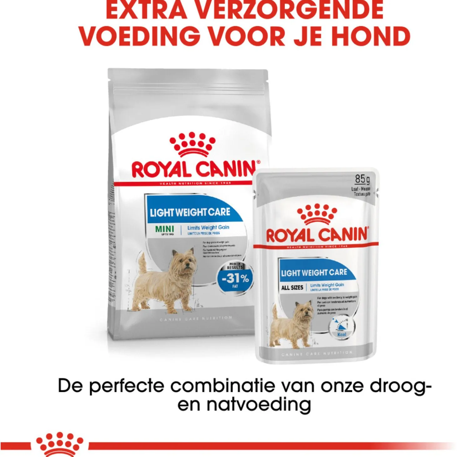 Royal Canin Light Weight Care Natvoer - Hondenvoer - 12x85 g