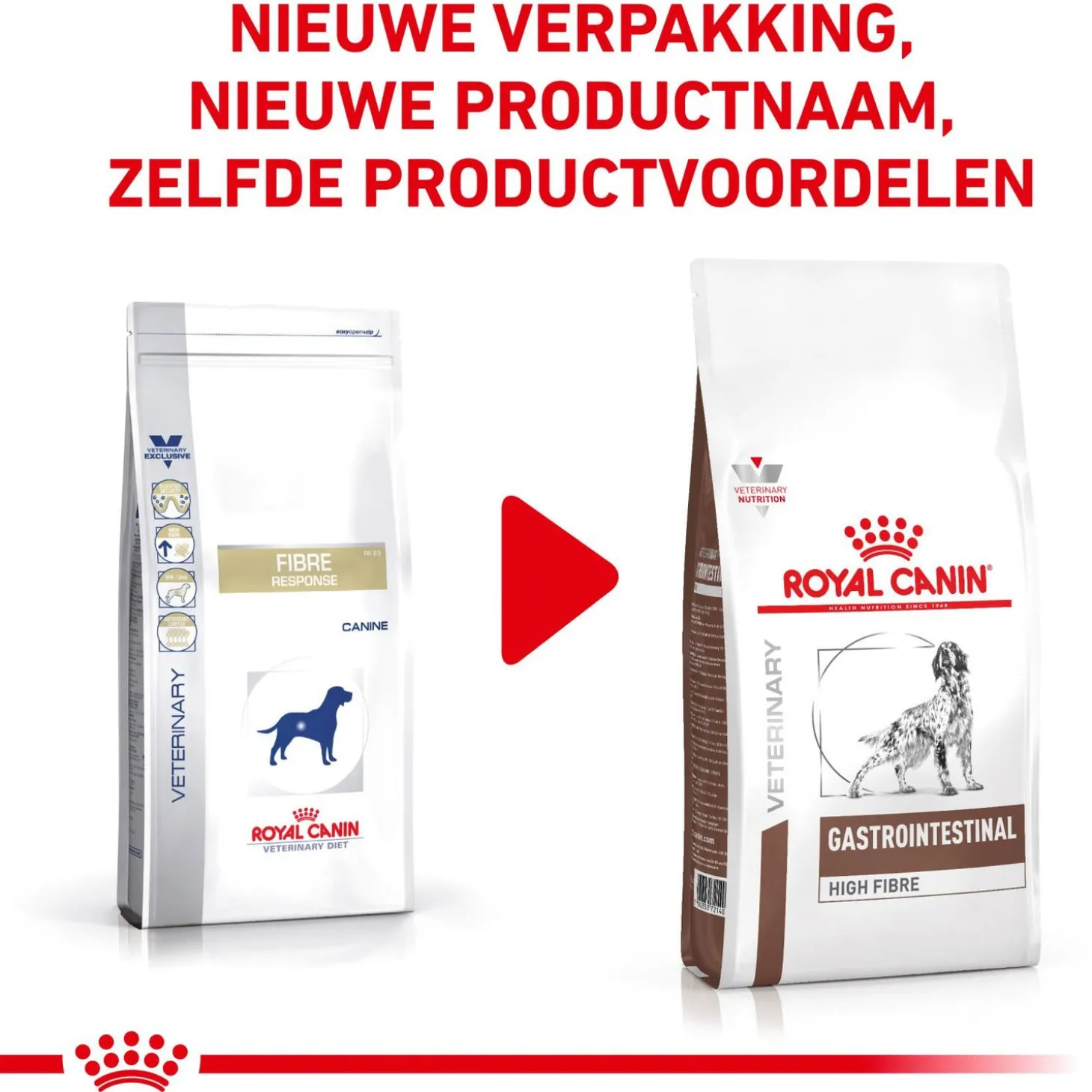 Royal Canin Veterinary Diet Fibre Response - Hondenvoer - 14 kg