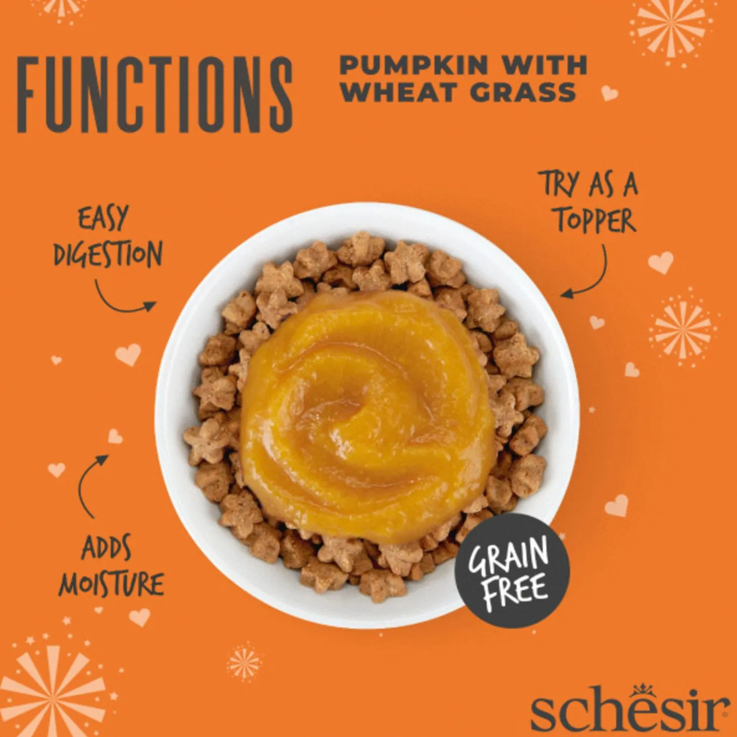 Schesir Functions Digestive Topper - Kattensnack - 40 g