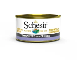 Schesir Kat Blik Ocean - Kattenvoer - Tonijn Tandbaars 85 g