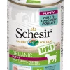 Schesir Puppy Bio Blik Paté - Hondenvoer - Kip 400 g