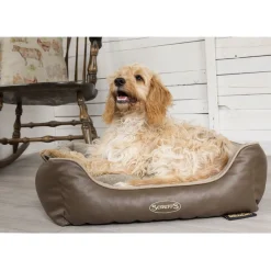 Scruffs Memory Foam Box Bed Chateau Bruin - Hondenmatras