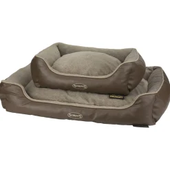 Scruffs Memory Foam Box Bed Chateau Bruin - Hondenmatras