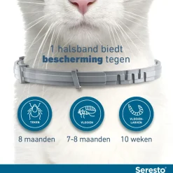 Seresto Teken- En Vlooienband Kat 38 cm - Anti tekenmiddel