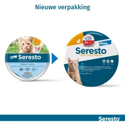 Seresto Teken- En Vlooienband Kat 38 cm - Anti tekenmiddel
