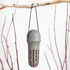 Singing Friend Max Feeder 100% Recycled - Voersilo - Ø8.5x23 cm Antraciet