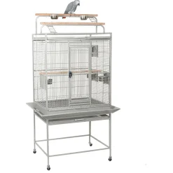 Sky Pet Products Papegaaienkooi Dakota - Vogelverblijven - 97x75x178 cm Off-White
