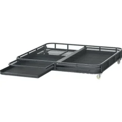 Sky Pet Products Papegaaienkooi Bird Aviary Base - Vogelverblijven - 155x155x23 cm Antiek Grijs