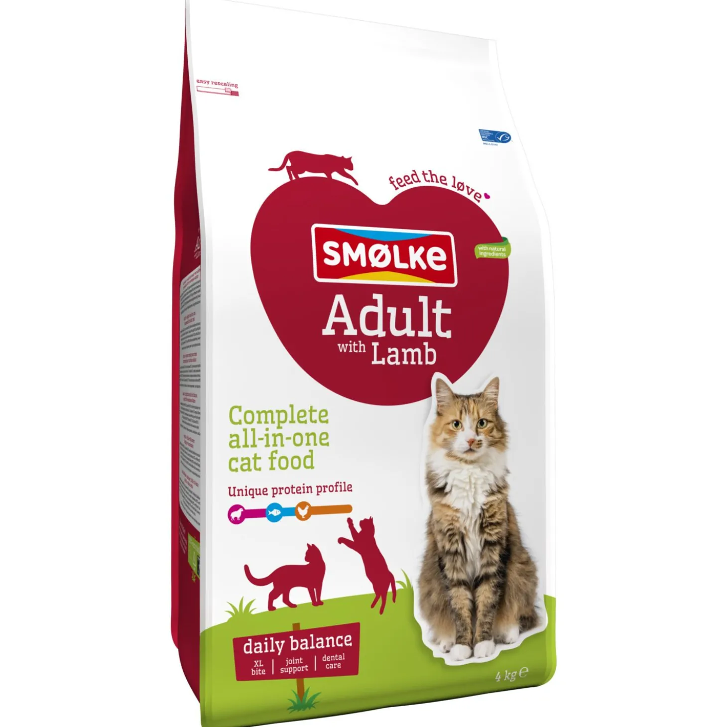 Smolke Cat Adult Complete All-In-One Lam&Kip&Vis - Kattenvoer