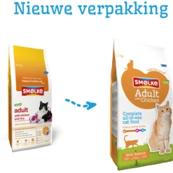 Smolke Cat Adult Kip&Lam&Vis - Kattenvoer