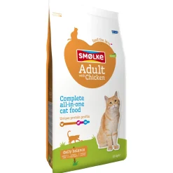 Smolke Cat Adult Kip&Lam&Vis - Kattenvoer