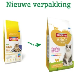 Smolke Cat Adult Vis&Kip&Lam - Kattenvoer