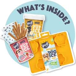 Smoofl Starter Kit Puppy Ijs - Hondensnacks - Aardbei Banaan