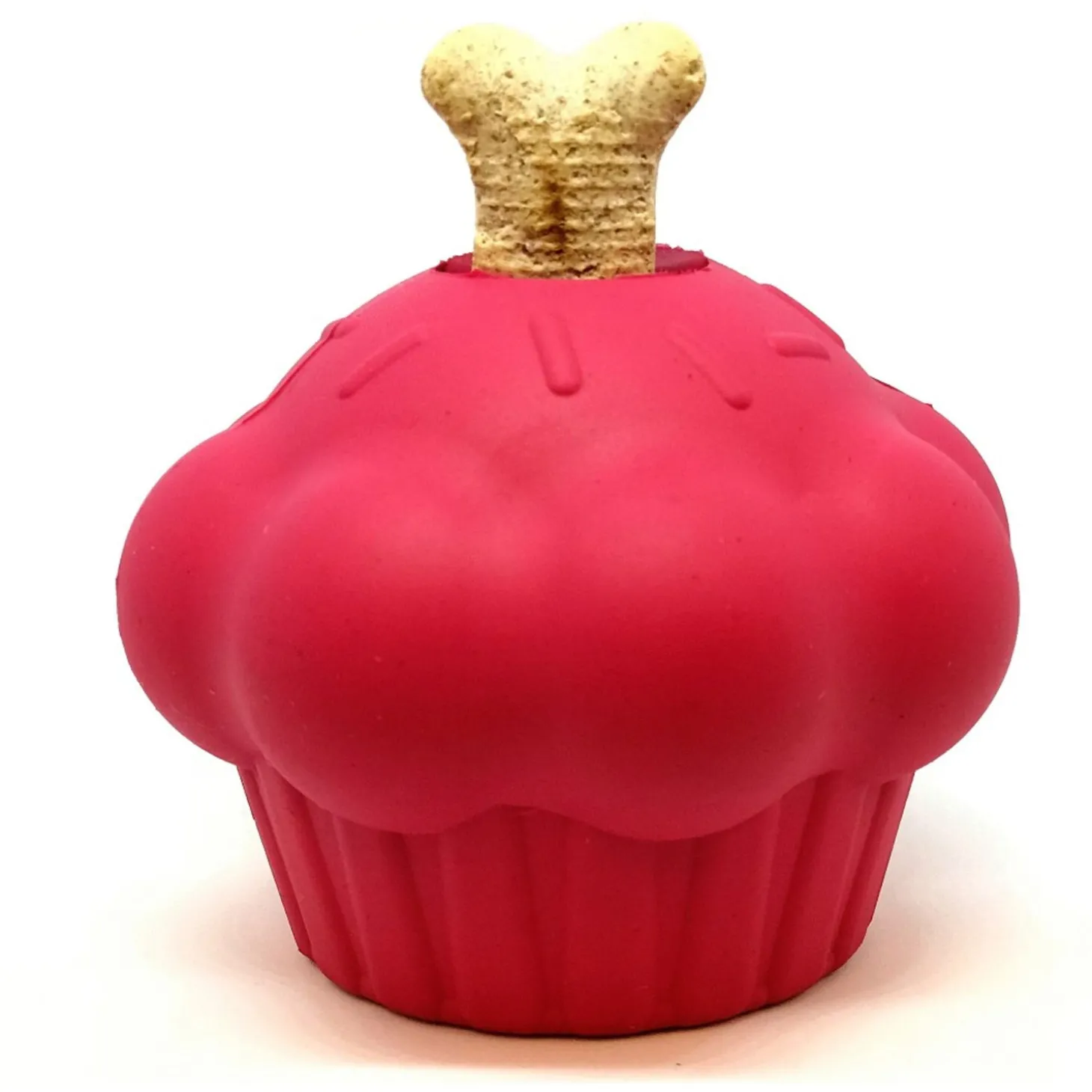 Sodapup Cup Cake Treat Dispenser - Hondenspeelgoed - Roze M