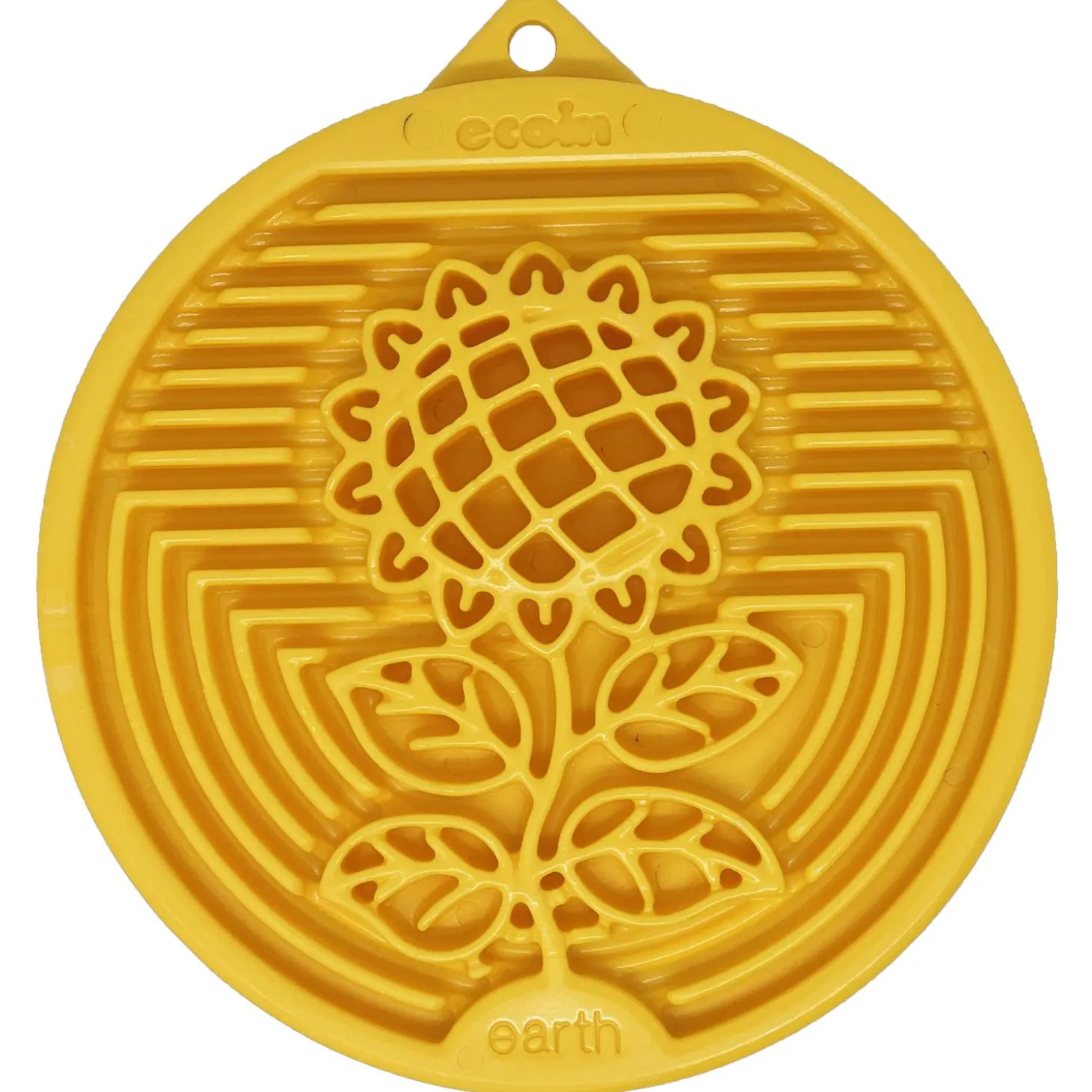 Sodapup Earth Ecoin - Hondenvoerbak - Ø13 cm Geel