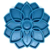 Sodapup Mandala Etray Feeder - Hondenvoerbak - Ø20 cm Blauw