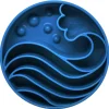 Sodapup Wave Ebowl - Hondenvoerbak - Ø20 cm Blauw
