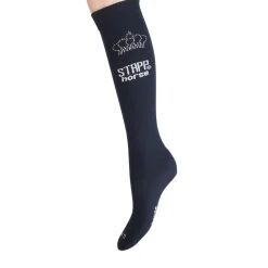 Stapp Horse Kniekous Horse Strass Marine - Ruiterkleding