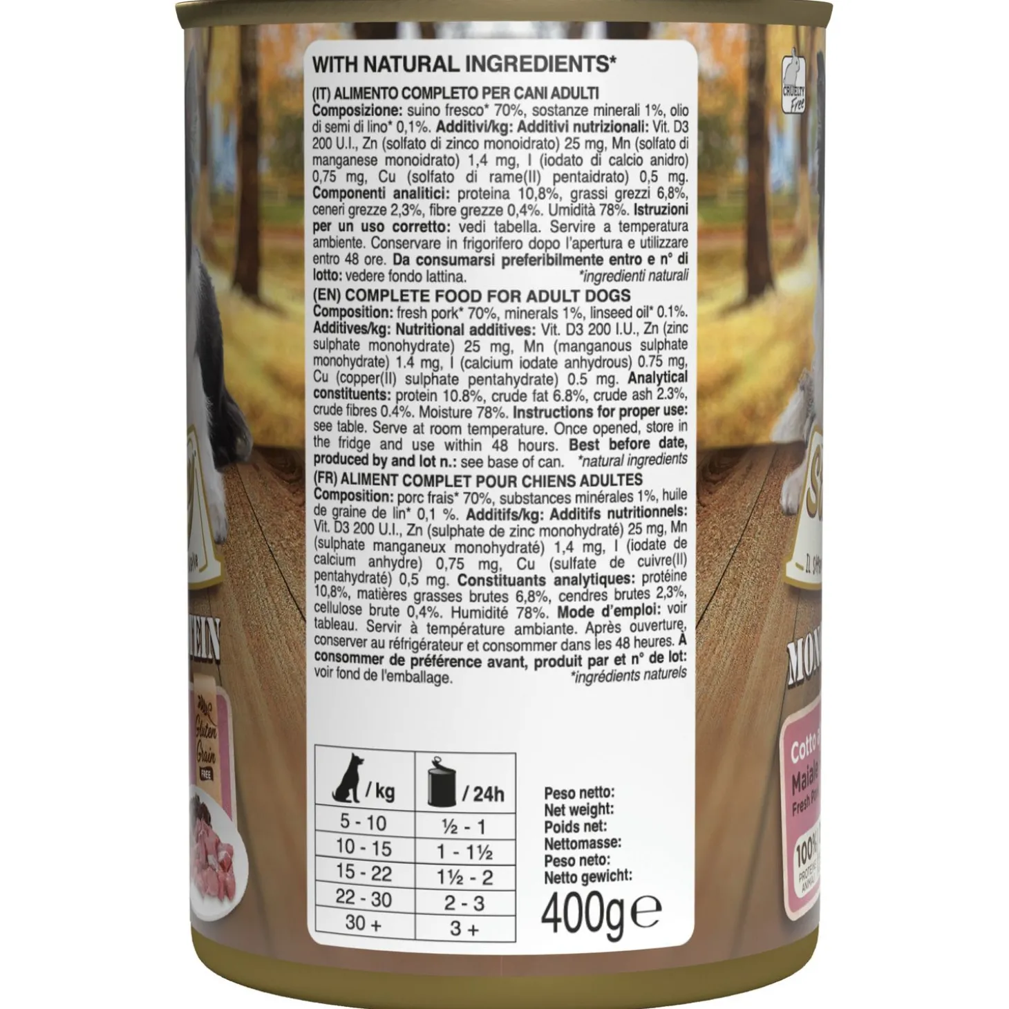 Stuzzy Blik Adult 400 g - Hondenvoer