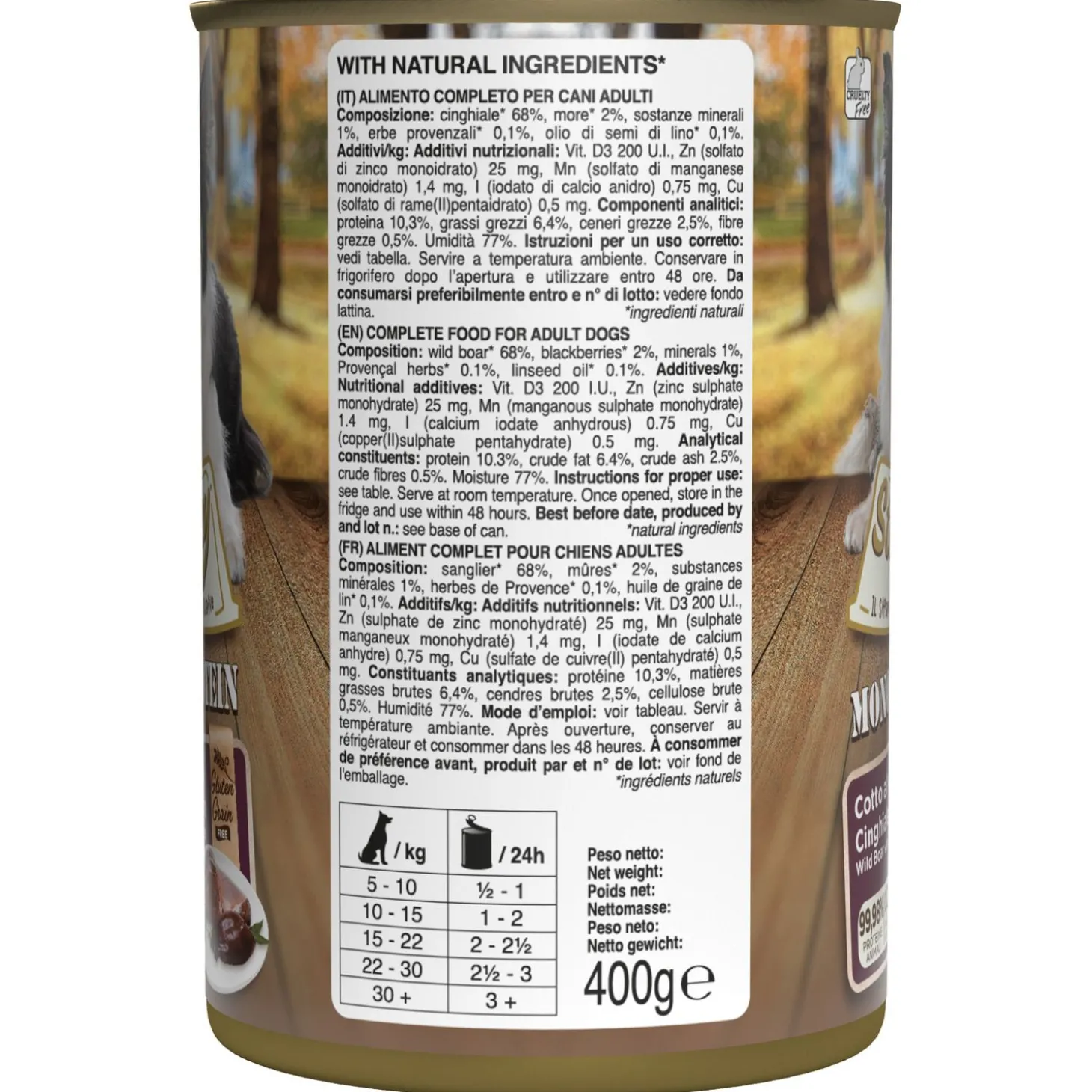 Stuzzy Blik Adult 400 g - Hondenvoer