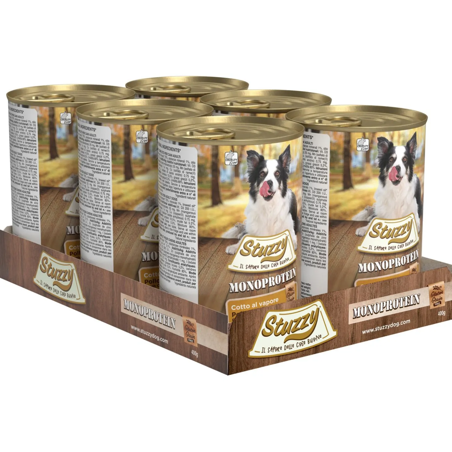 Stuzzy Blik Adult 400 g - Hondenvoer