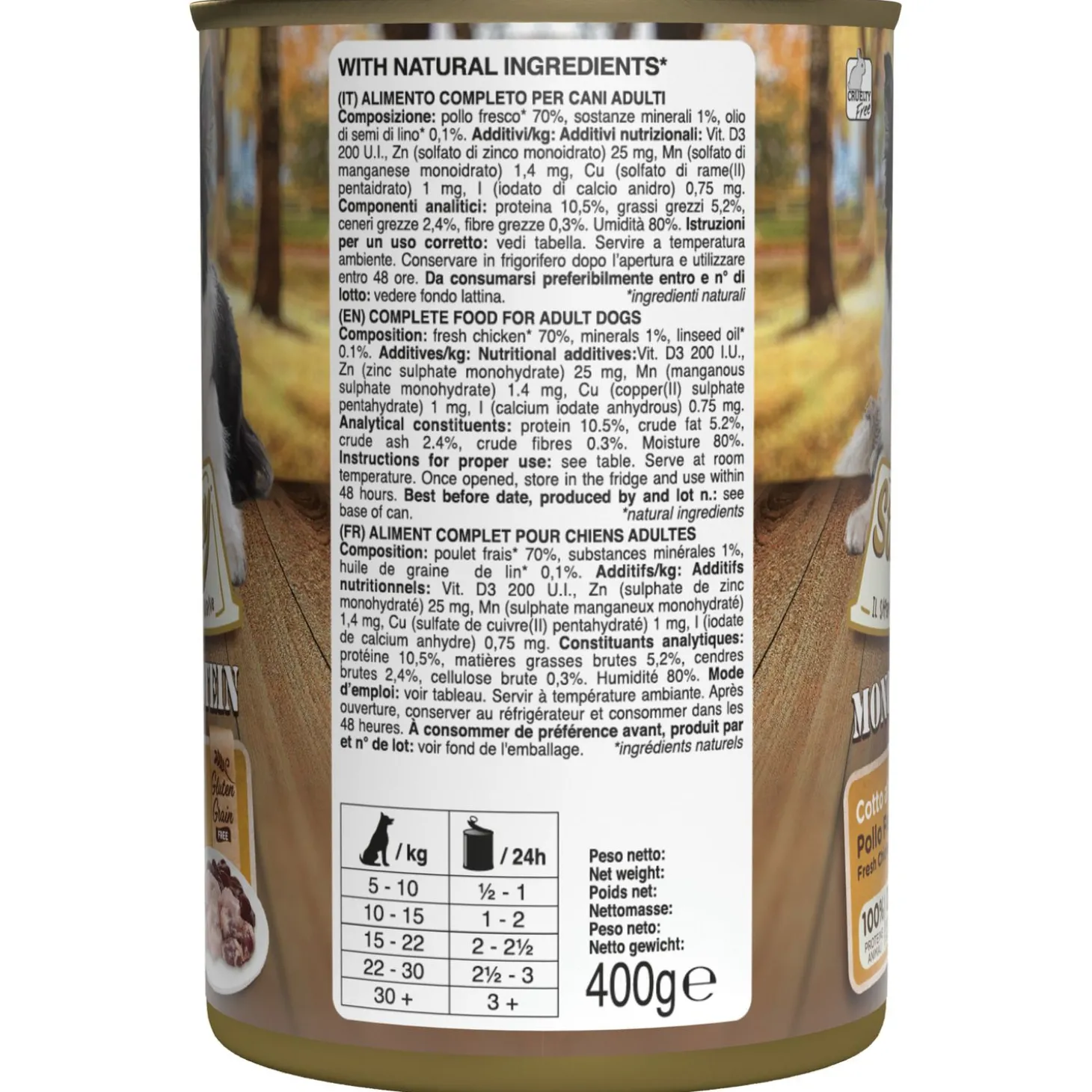 Stuzzy Blik Adult 400 g - Hondenvoer