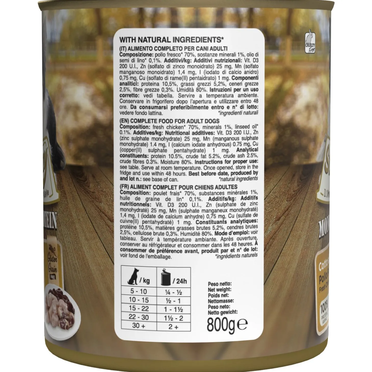 Stuzzy Blik Adult 800 g - Hondenvoer