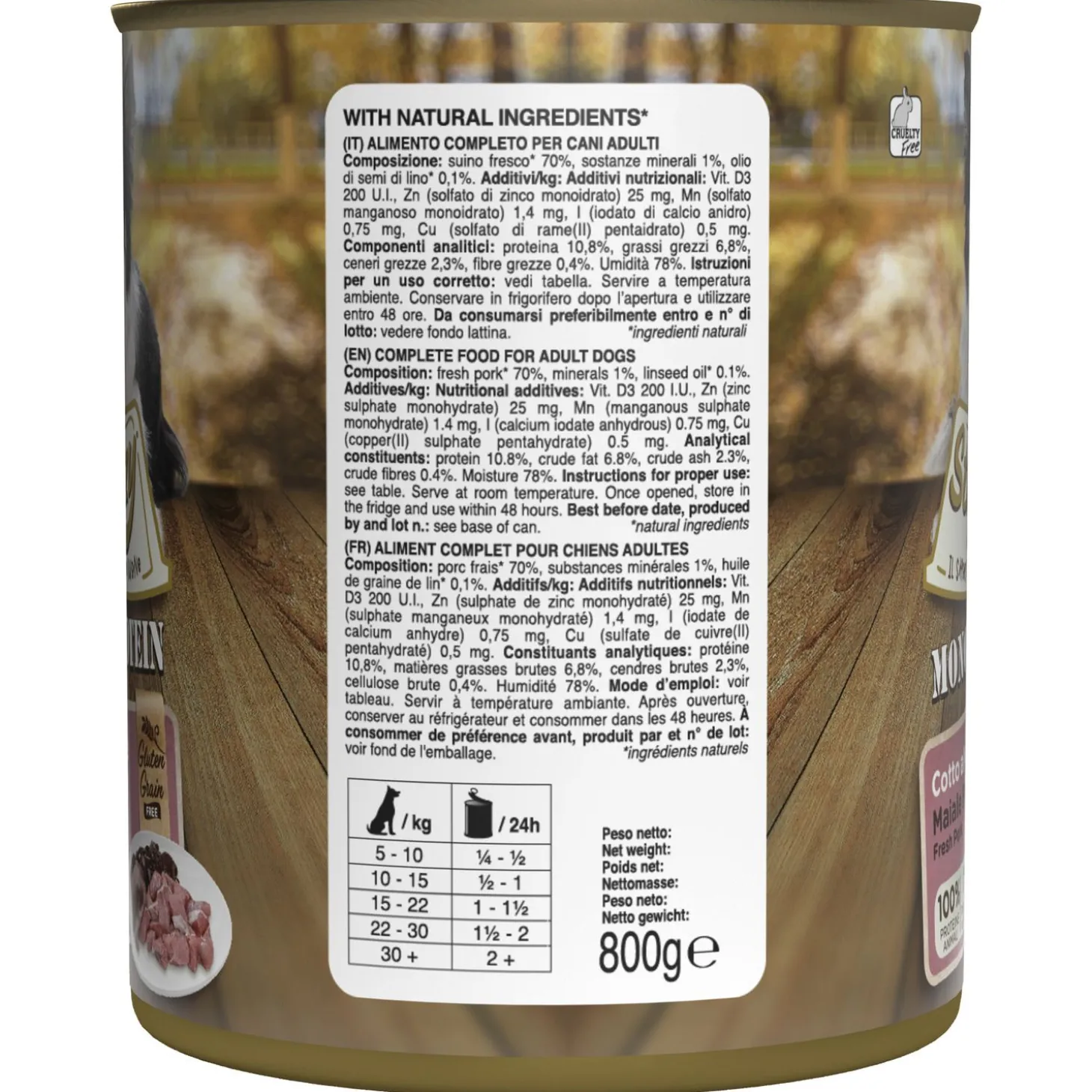 Stuzzy Blik Adult 800 g - Hondenvoer