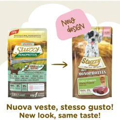 Stuzzy Puppy Dog Grain Free Monoprotein Pouch - Hondenvoer - Kalf 150 g