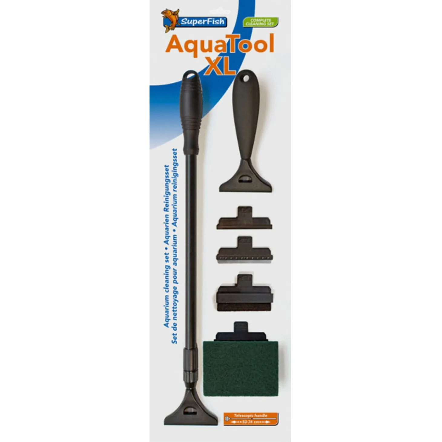 Superfish Aquatool Xl - Aquarium Toebehoren - Zwart 1 stuk