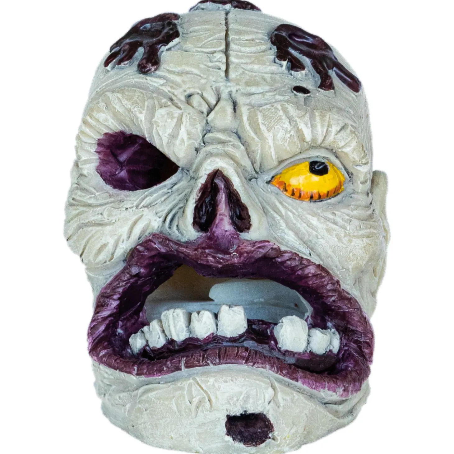 Superfish Deco Led Monster Zombie - Aquarium - Ornament - 13x10x11 cm Groen