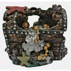 Superfish Deco Led Schatkist - Aquarium - Ornament - 11x6x11 cm