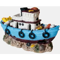 Superfish Deco Led Scheepswrak Klein - Aquarium - Ornament - 18x7x14 cm