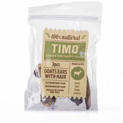 Timo Geitenoren Met Haar - Hondensnacks - Geit 3 stuks