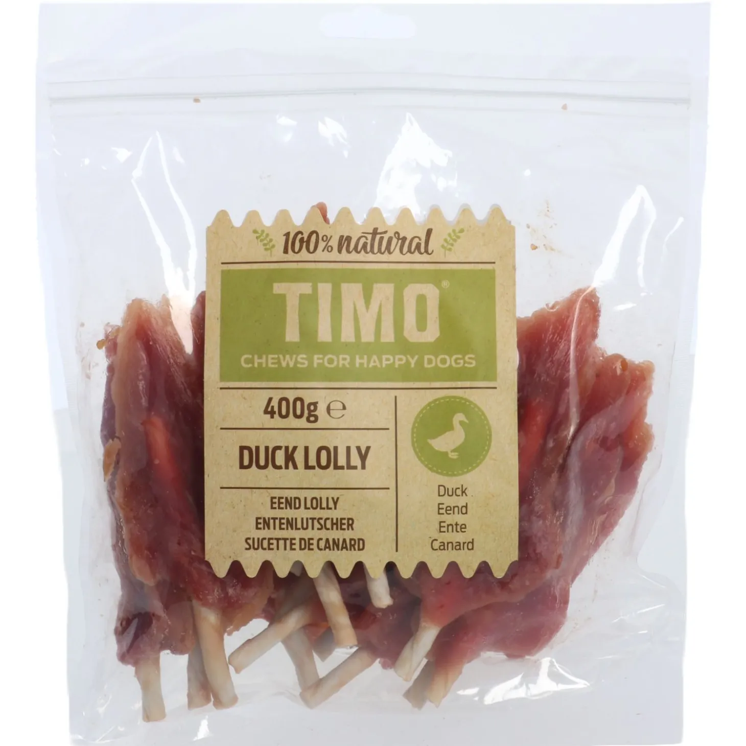 Timo Lolly Eend - Hondensnacks