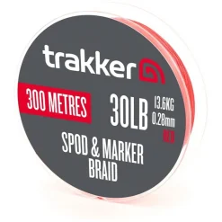 Trakker Spod Marker Braid Red 13.6kg - Gevlochten lijn - 300 m 30 lb