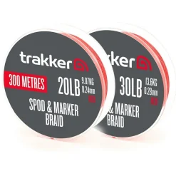 Trakker Spod Marker Braid Red 9.07kg - Gevlochten lijn - 300 m 20 lb