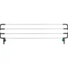 Trixie Autorek Bovenhek - Hondenautoaccessoire - 92x27x4 cm Zilver Zwart