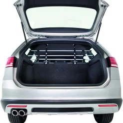 Trixie Autorek Met Hoofdsteun Fixatie - Hondenautoaccessoire - 172 cm Zilver Zwart