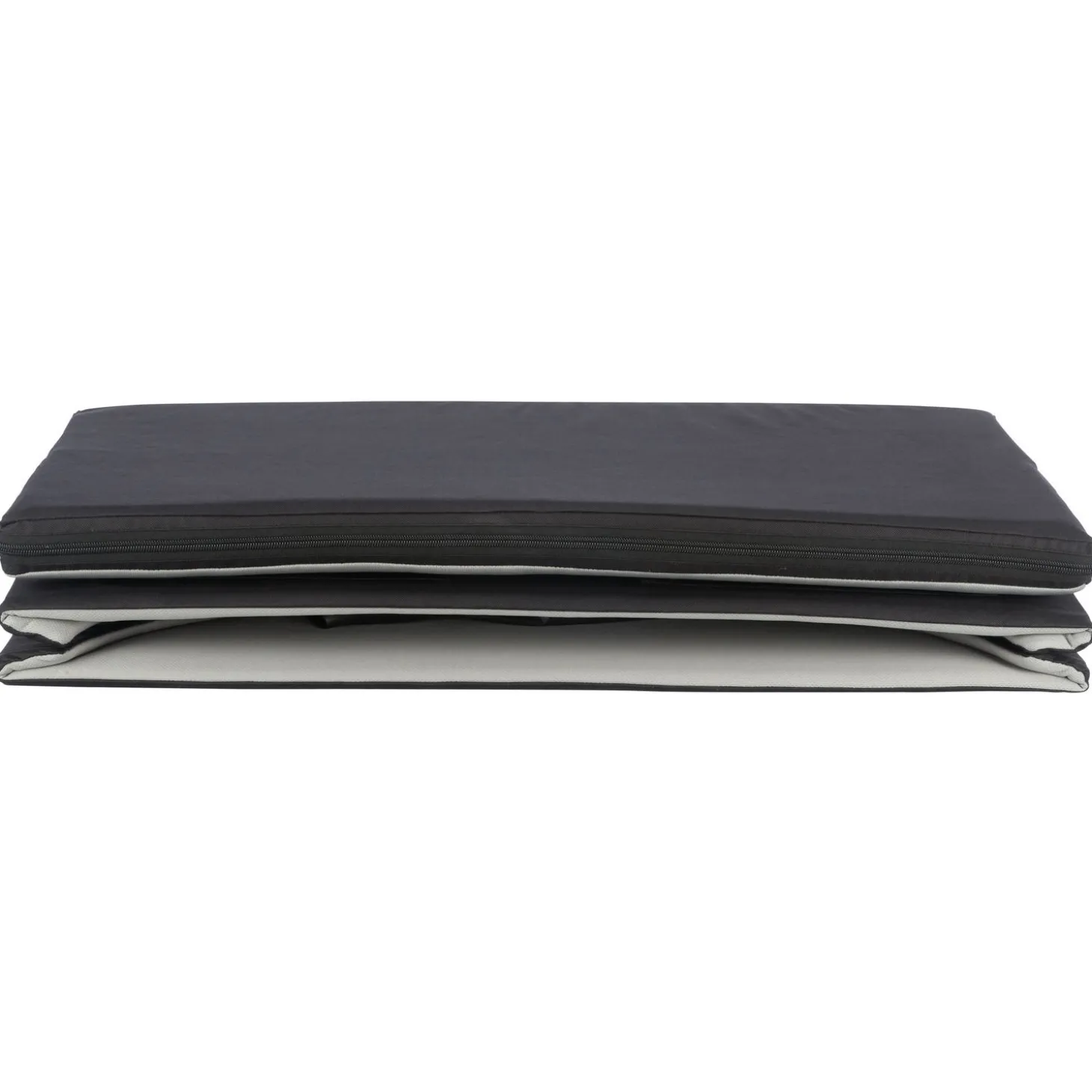 Trixie Autostoel Dubbel - Hondenautoaccessoire - 80x28x39 cm Zwart Grijs