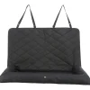 Trixie Autostoel Kussen Dubbel - Hondenautoaccessoire - 95x10x50 cm Zwart