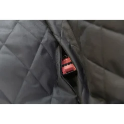Trixie Autostoel Kussen Dubbel - Hondenautoaccessoire - 95x10x50 cm Zwart