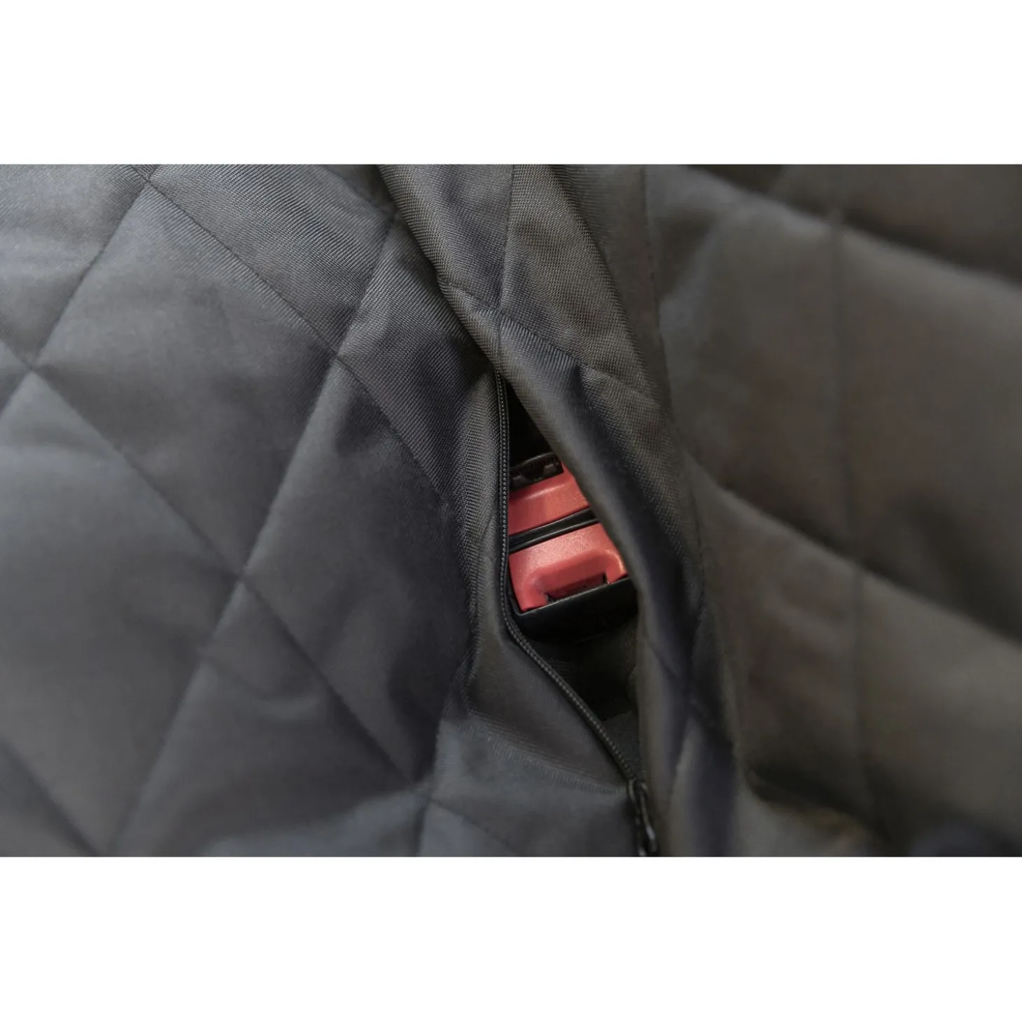 Trixie Autostoel Kussen Dubbel - Hondenautoaccessoire - 95x10x50 cm Zwart