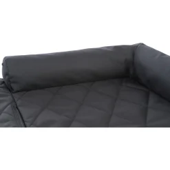 Trixie Autostoel Kussen Dubbel - Hondenautoaccessoire - 95x10x50 cm Zwart