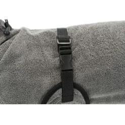 Trixie Badjas Voor Honden Badstof Grijs - Hondenkleding