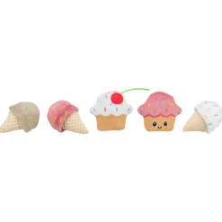 Trixie Catnip Speelgoed Ijs En Cupcake - Kattenspeelgoed - 7 cm