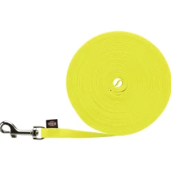 Trixie Easy Life Sleeplijn 13mm Neon&Geel - Hondenriem